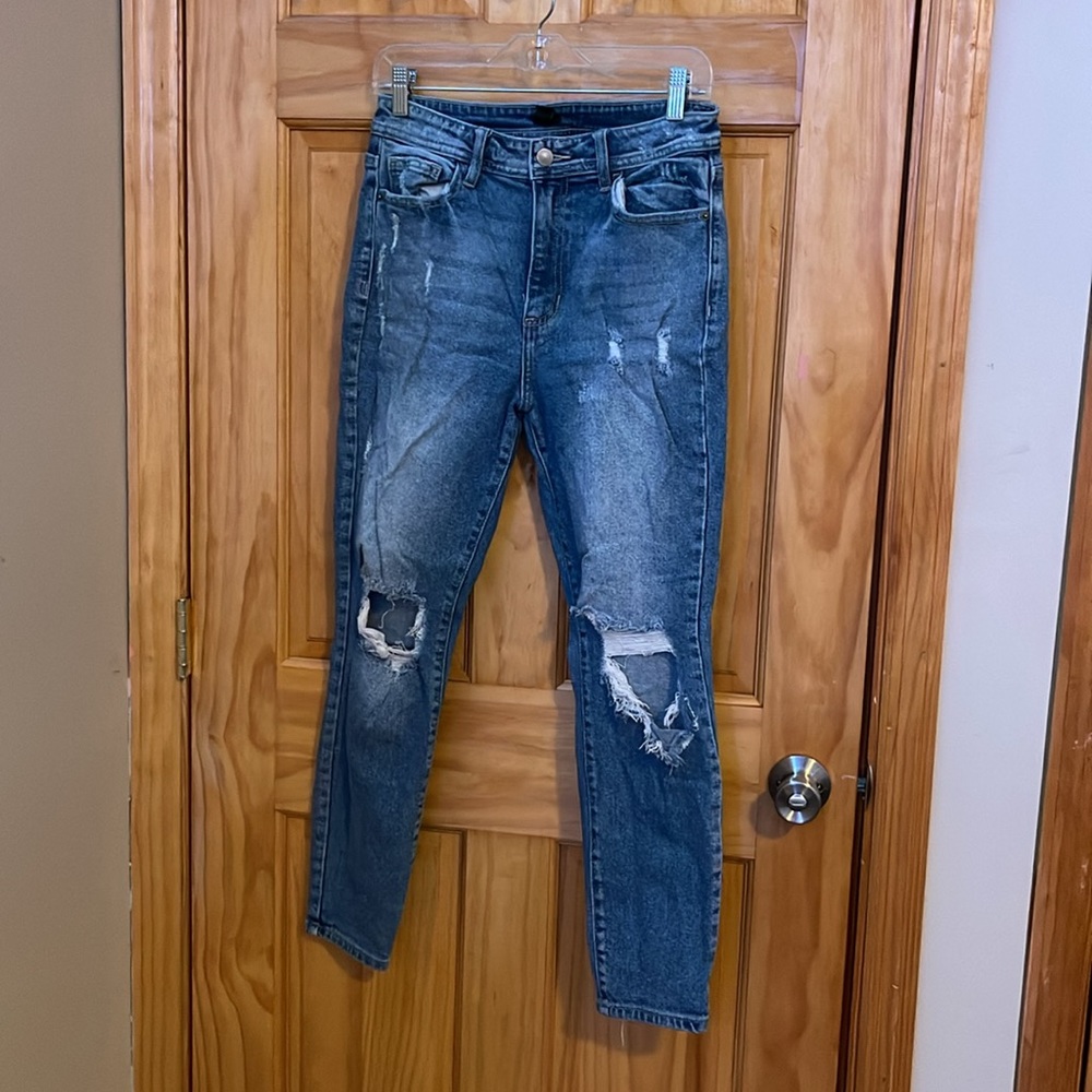 Windsor high rise ripped skinny jeans size 7